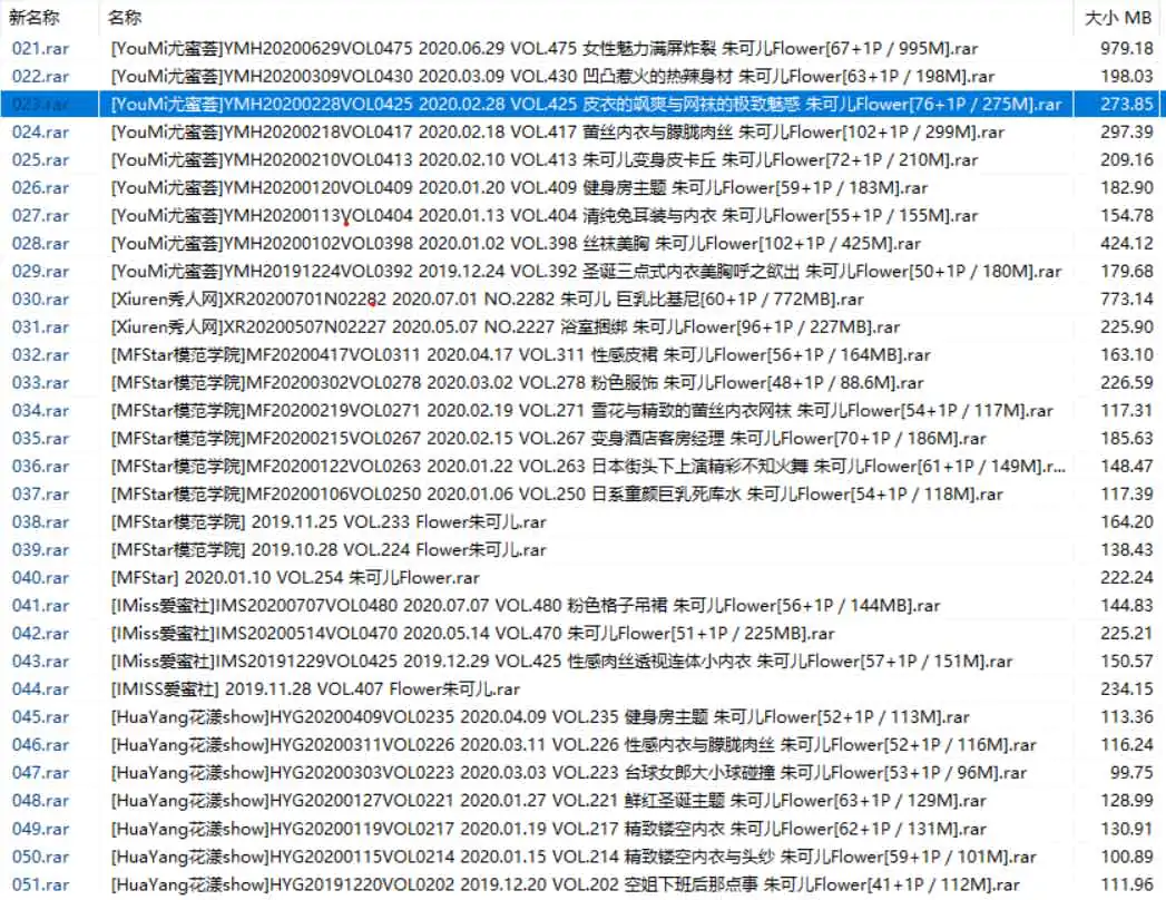 朱可儿 全集整理内含46套图+5套高清视频 [12.7G]-琉璃云图